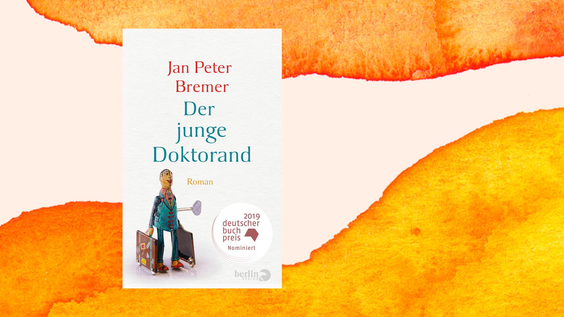 Das Buchcover zeigt eine geschnitzte Figur mit zwei Kofferhälften auf Rädern. Im Rücken steckt ein Aufziehschlüssel. Das Buchcover zeigt eine geschnitzte Figur mit zwei Kofferhälften auf Rädern. Im Rücken steckt ein Aufziehschlüssel.