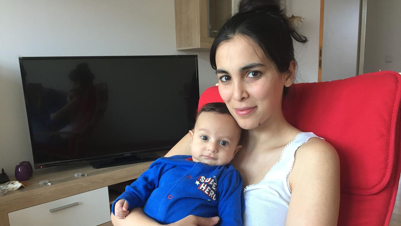 Razan Skeif und ihr Sohn Noah Razan Skeif und ihr Sohn Noah
