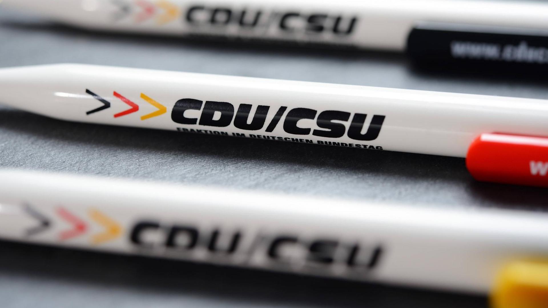 Kugelschreiber mit Logo der CDU/CSU Kugelschreiber mit Logo der CDU/CSU
