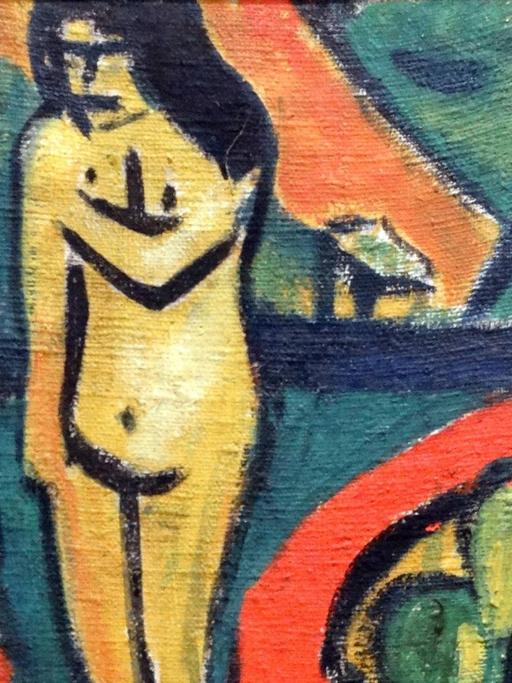 "Tanzende Frauen" von Ernst Ludwig Kirchner (1880-1938)