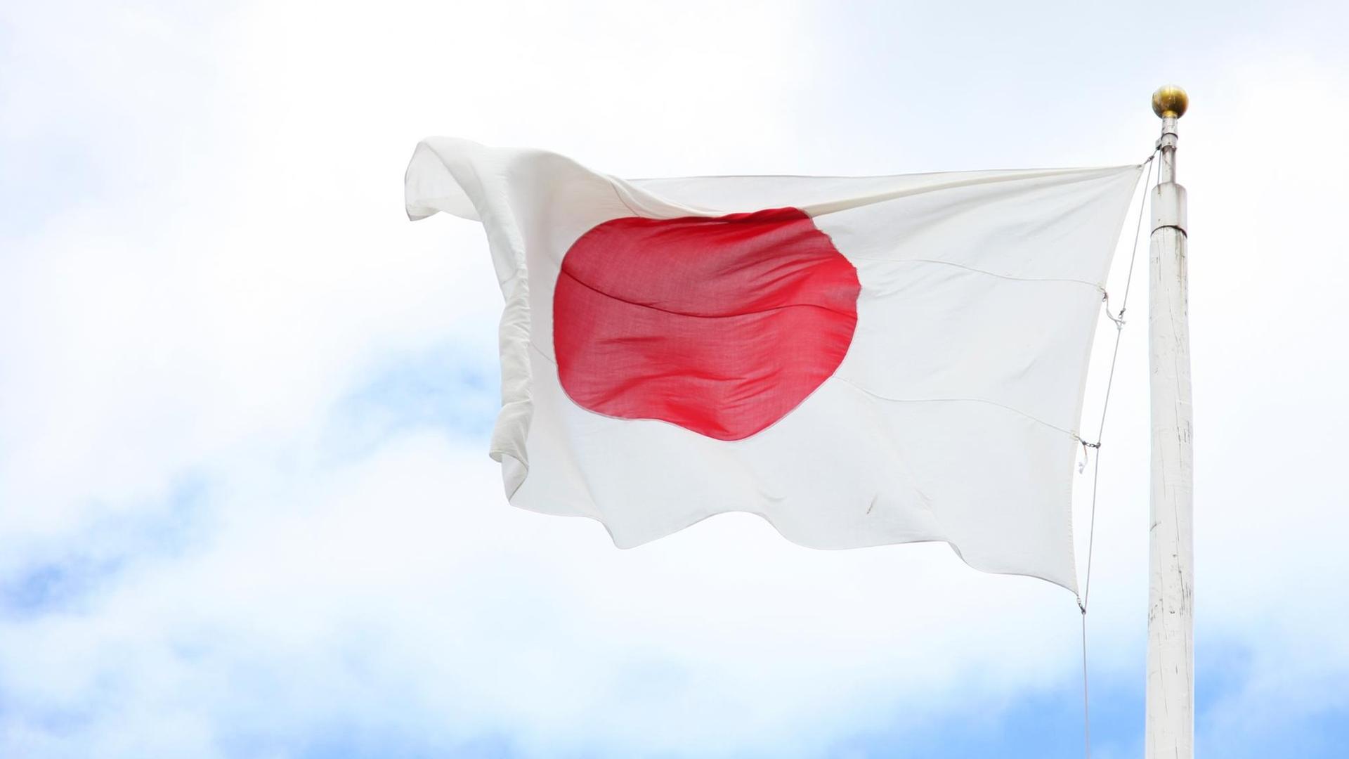 Die japanische Fahne Die japanische Fahne