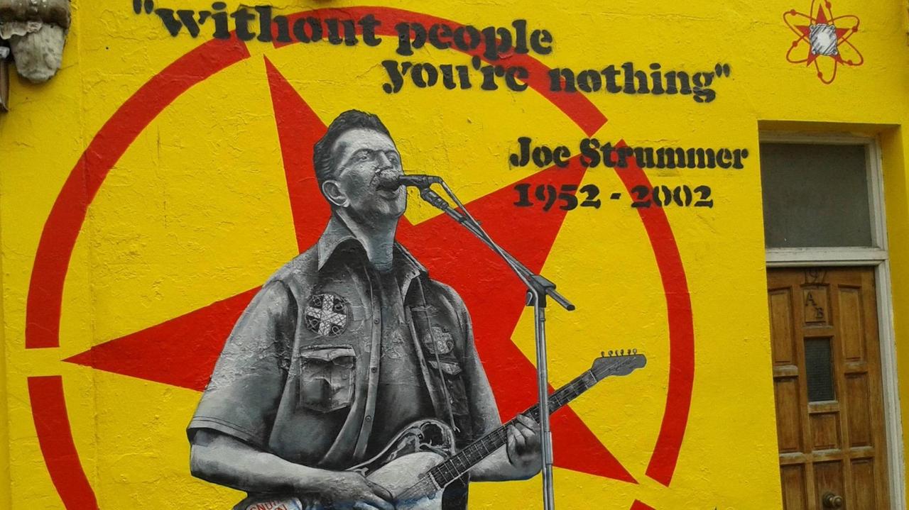 London: Joe Strummer war in den 1970er-Jahren ein Leitidol für die Jugend London: Joe Strummer war in den 1970er-Jahren ein Leitidol für die Jugend