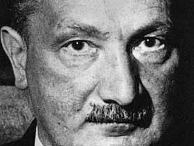 Der Philosoph Martin Heidegger Der Philosoph Martin Heidegger