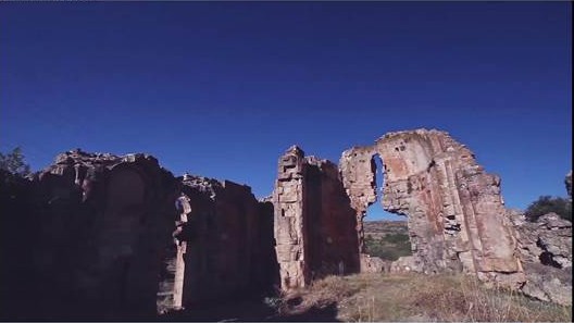 Überreste des armenischen Klosters im ostanatolischen Dersim