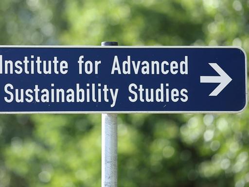 Wegweiser zum Institut für Transformative Nachhaltigkeitsforschung in Potsdam