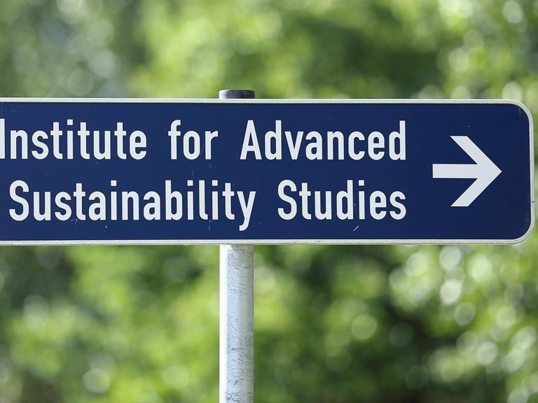 Wegweiser zum Institut für Transformative Nachhaltigkeitsforschung in Potsdam