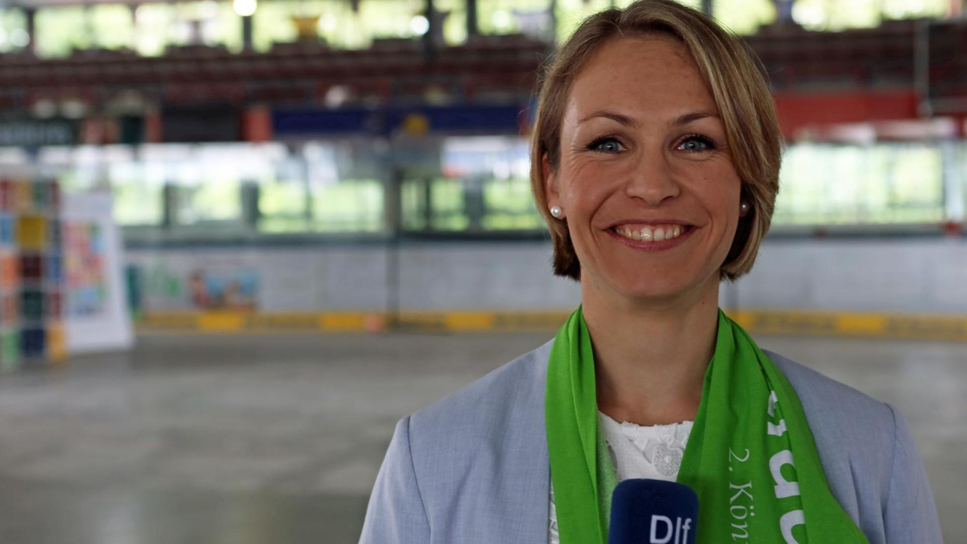 Die ehemalige deutsche Biathletin Magdalena Neuner Die ehemalige deutsche Biathletin Magdalena Neuner
