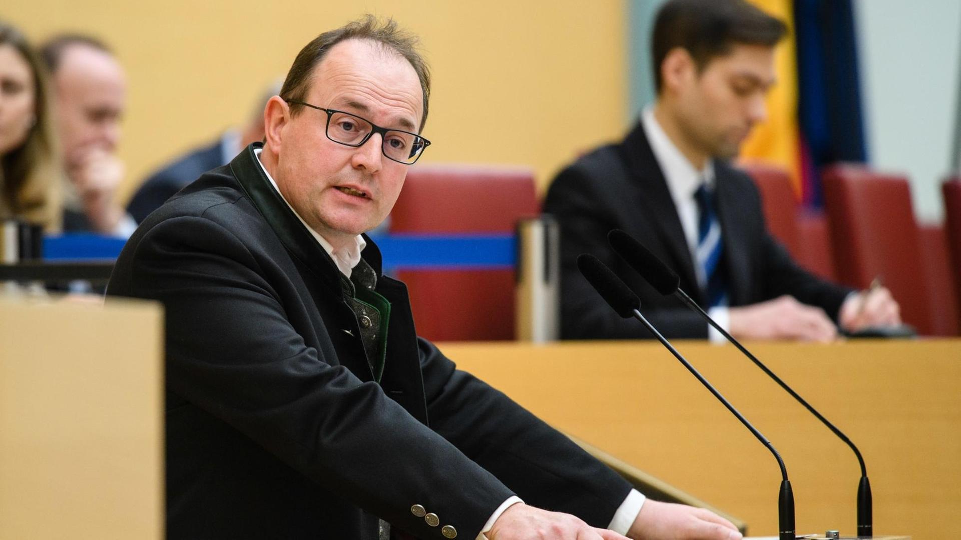 AfD-Fraktionsvorsitzender Markus Plenk AfD-Fraktionsvorsitzender Markus Plenk