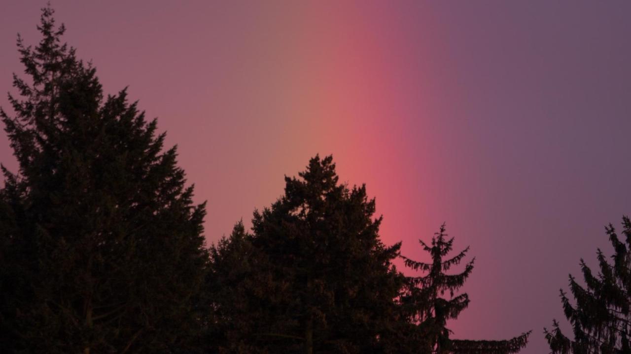 Abendhimmel in der Dämmerung Abendhimmel in der Dämmerung