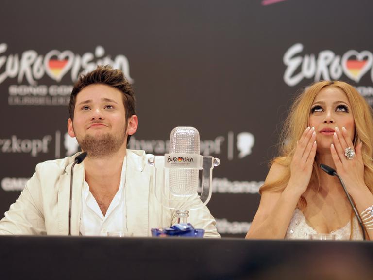 Das aserbaidschanische Duo Ell und Nikki, siegte 2011 und holte den Eurovision Song Contest nach Baku.