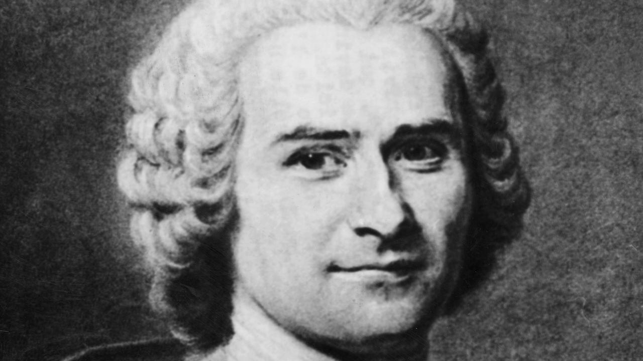 Der französische Philosoph Jean-Jacques Rousseau (1712-1778).