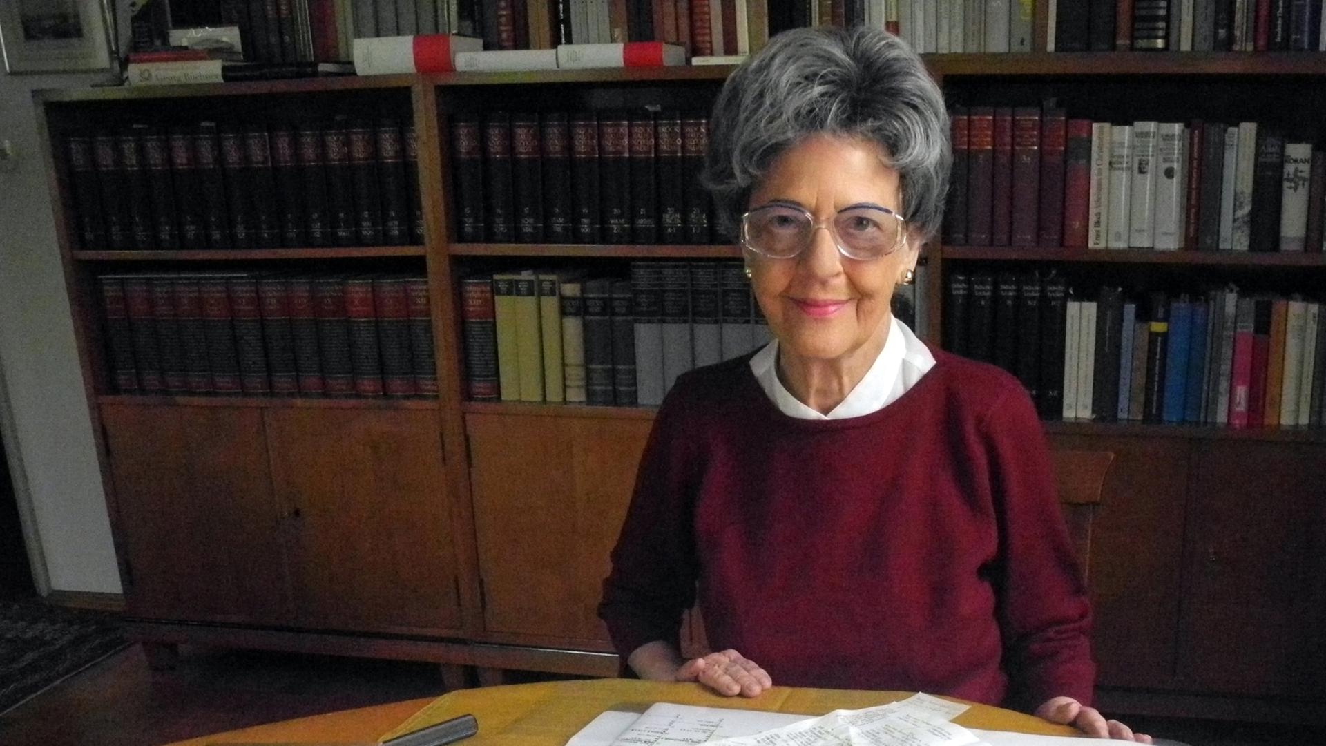 Die Dichterin Dagmar Nick, aufgenommen 2016 in München Die Dichterin Dagmar Nick, aufgenommen 2016 in München