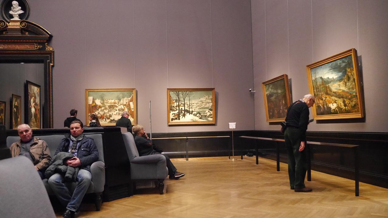 Werke von Pieter Bruegel im Kunsthistorischen Museum Wien