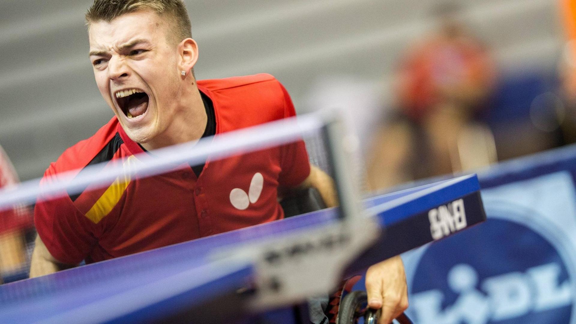 Para Tischtennisspieler Thomas Schmidberger Para Tischtennisspieler Thomas Schmidberger