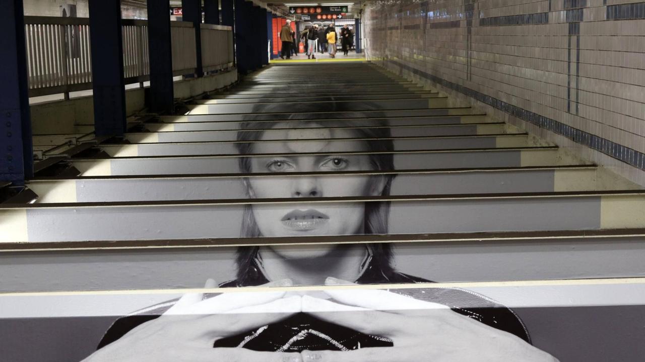 Ein Bild von David Bowie in New York Ein Bild von David Bowie in New York