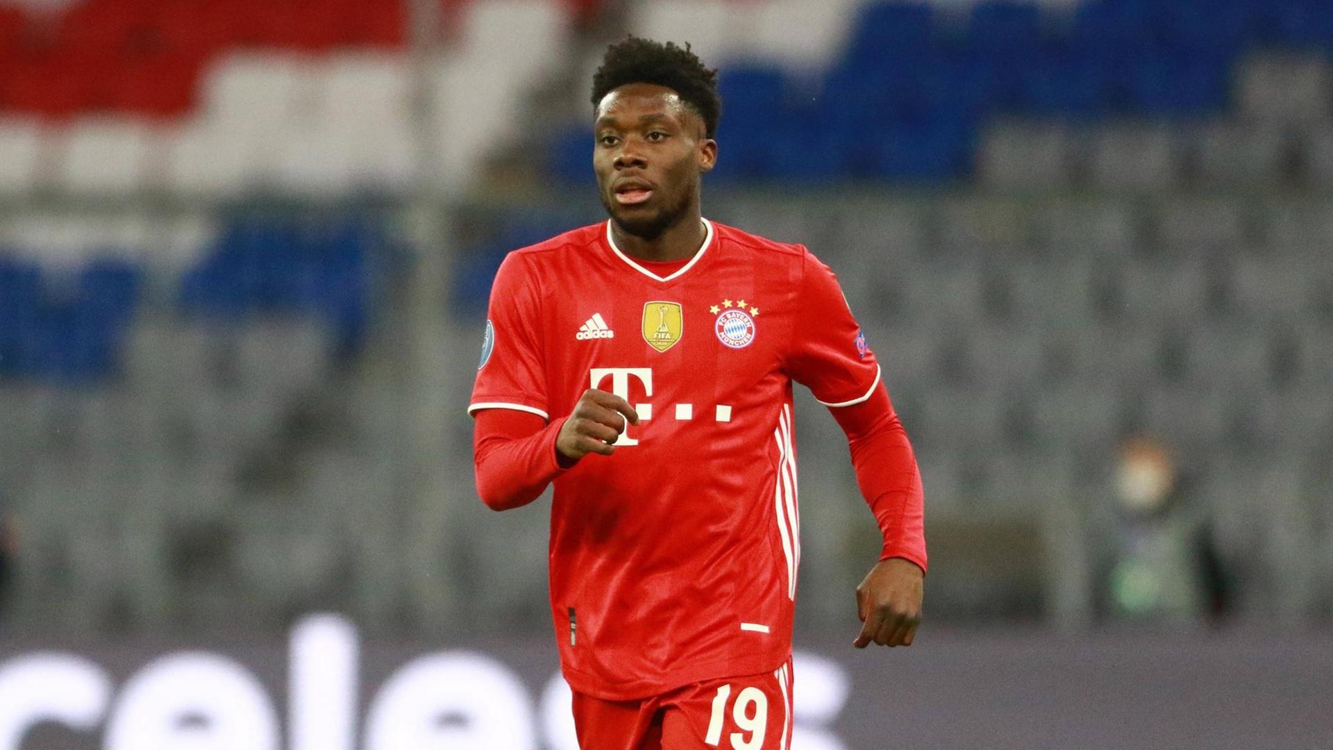 19 Alphonso Davies FCB Fussball, Champions League, FC Bayern München - Lazio Rom, 17.03.2021 FOTO: Mladen Lackovic / LakoPress *** 19 Alphonso Davies FCB football, Champions League, FC Bayern Munich Lazio Roma, 17 03 2021 PHOTO Mladen Lackovic LakoPress. 19 Alphonso Davies FCB Fussball, Champions League, FC Bayern München - Lazio Rom, 17.03.2021 FOTO: Mladen Lackovic / LakoPress *** 19 Alphonso Davies FCB football, Champions League, FC Bayern Munich Lazio Roma, 17 03 2021 PHOTO Mladen Lackovic LakoPress.