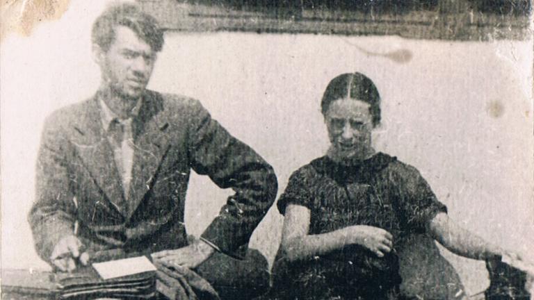 Rosa und Pavel Zaltsman im Sommer 1939 Rosa und Pavel Zaltsman im Sommer 1939
