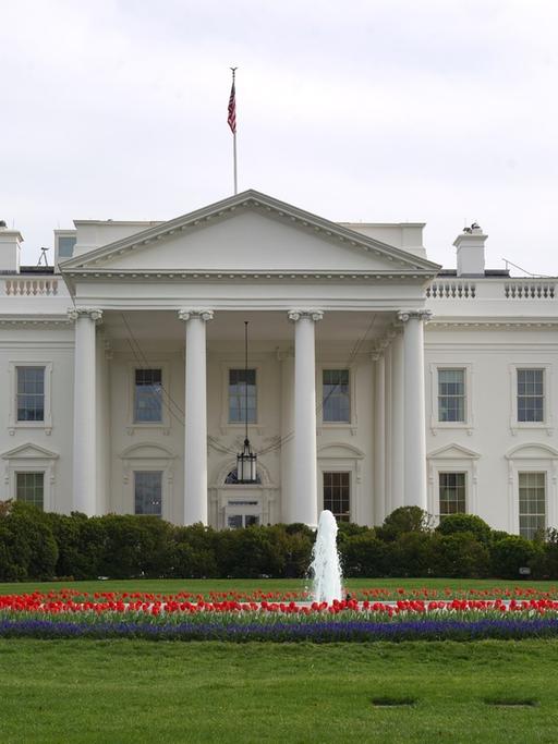 Das Weiße Haus in der Stadt Washington