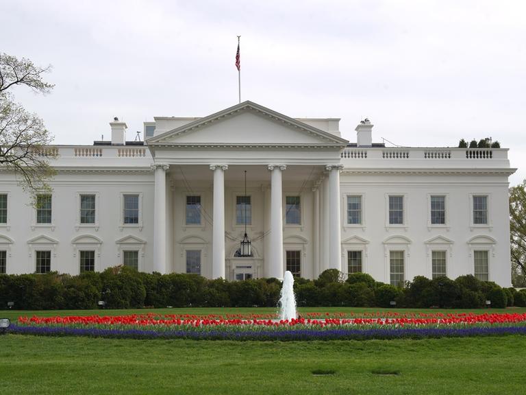 Das Weiße Haus in der Stadt Washington