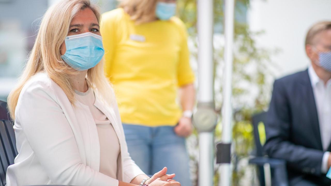 Die bayerische Gesundheitsministerin Melanie Huml Die bayerische Gesundheitsministerin Melanie Huml