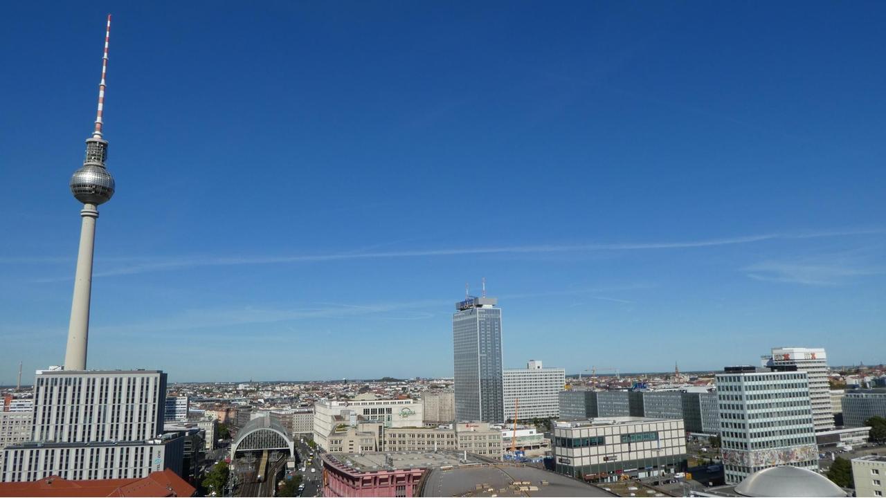 Blick über den Berliner Alexanderplatz - mit viel Potenzial für Hochhäuser