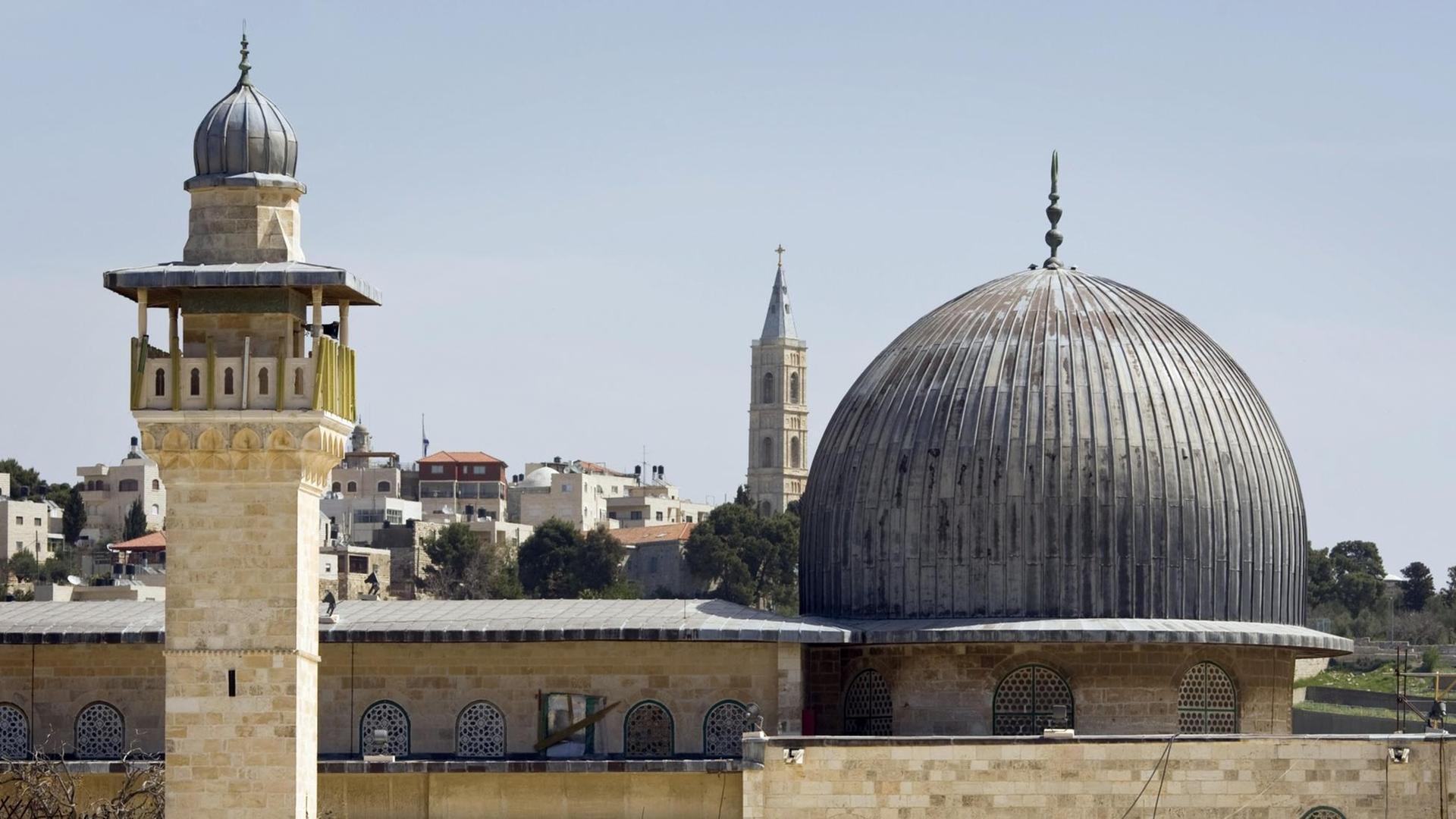 Die Al-Aksa-Moschee in Jerusalem Die Al-Aksa-Moschee in Jerusalem