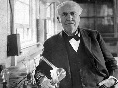 Thomas alva edison gluehbirne