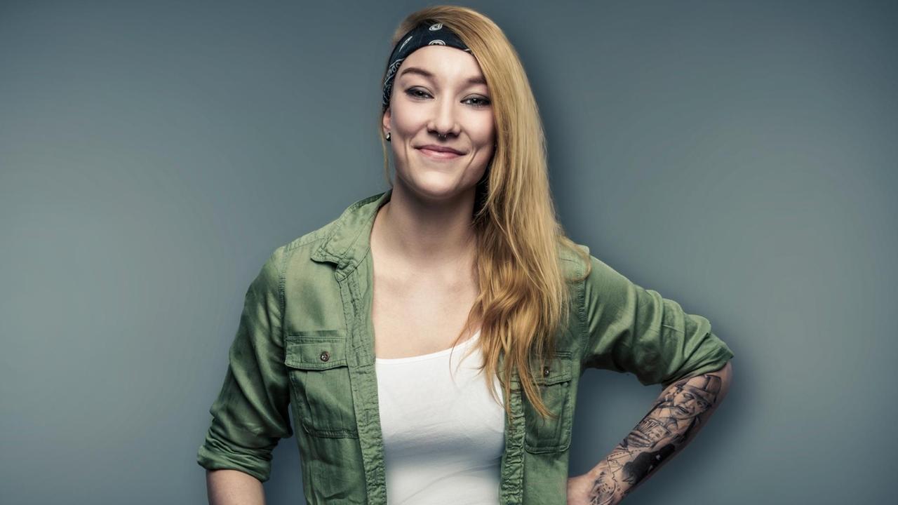 Porträt der Comedian Jacqueline Feldmann Porträt der Comedian Jacqueline Feldmann
