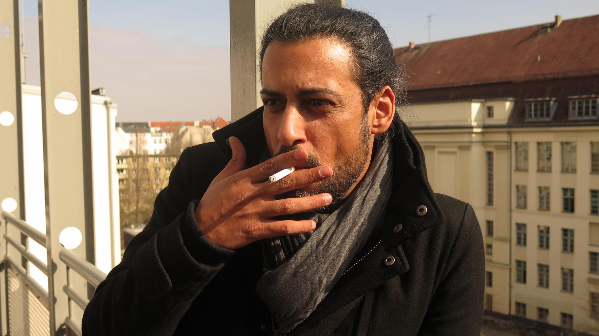 Der Autor Abbas Khider zu Besuch im Funkhaus vom Deutschlandradio Kultur Der Autor Abbas Khider zu Besuch im Funkhaus vom Deutschlandradio Kultur
