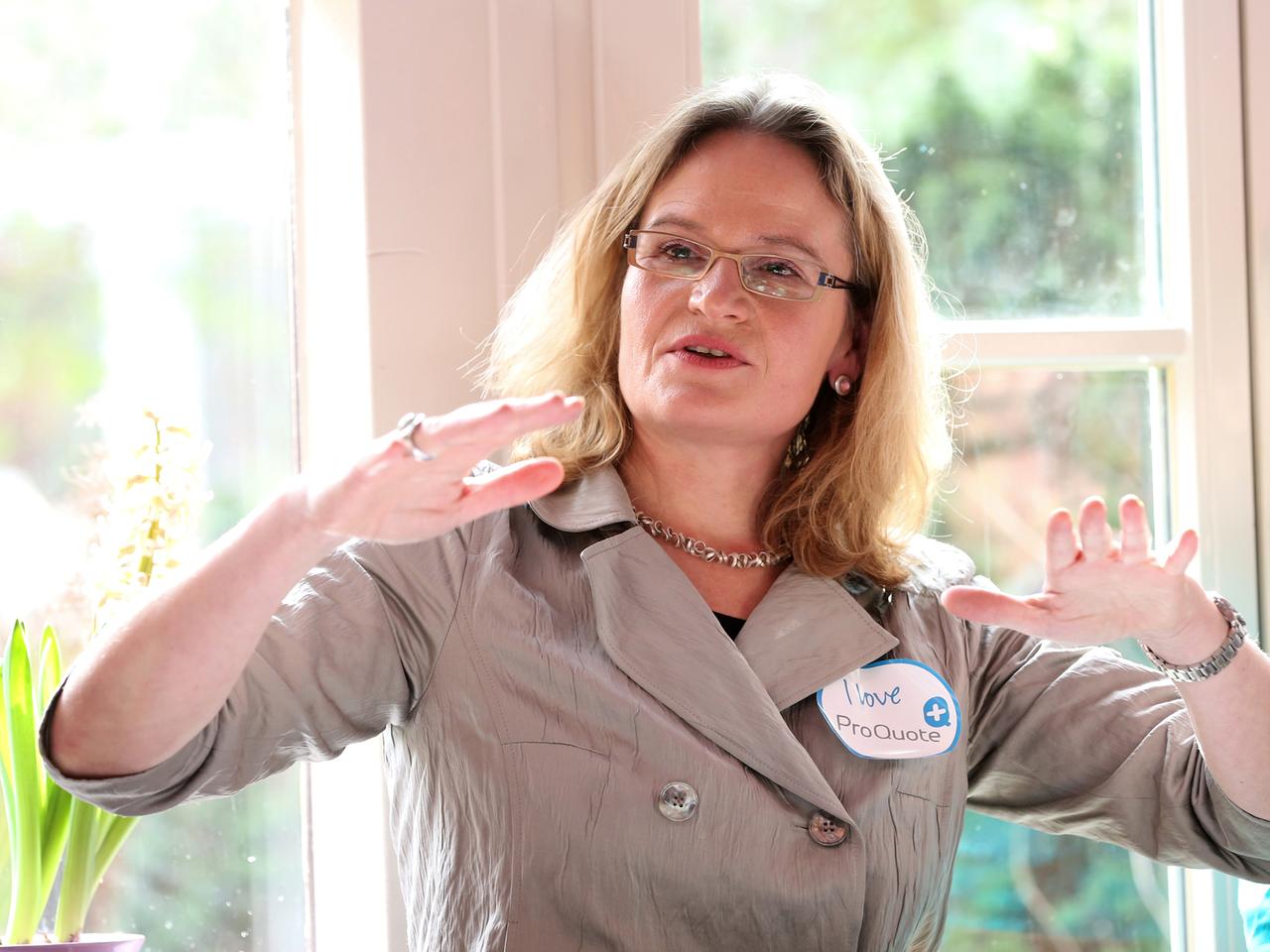 Annette Bruhns, Vorstand der Journalisten-Initiative ProQuote Annette Bruhns, Vorstand der Journalisten-Initiative ProQuote