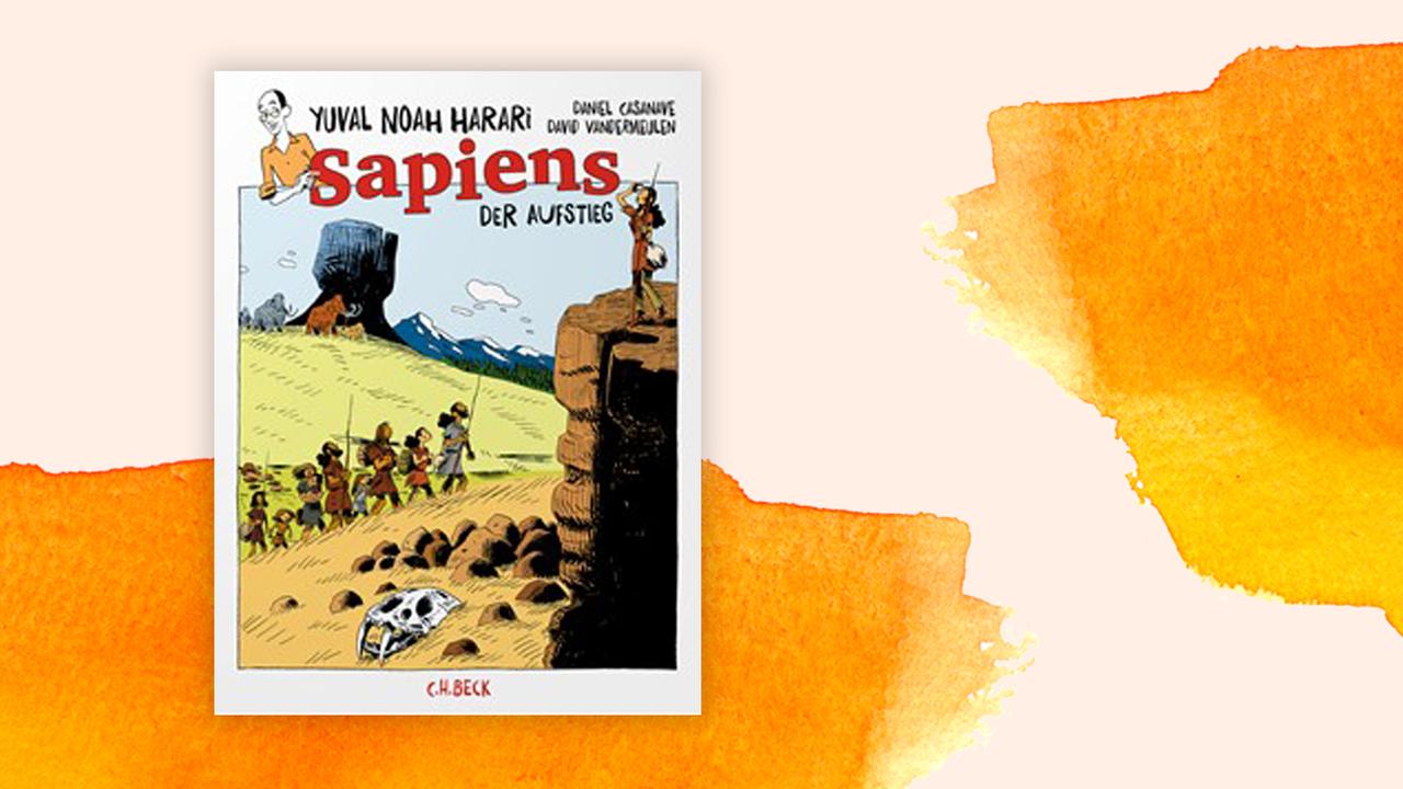 Buchcover von Yuval Noah Harari: "Sapiens"