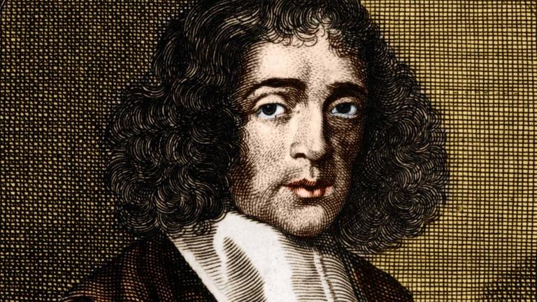 Gemälde des Philosophen Baruch de Spinoza. Gemälde des Philosophen Baruch de Spinoza.