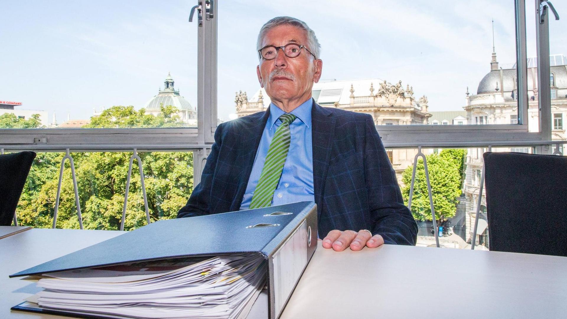 Der Buchautor Thilo Sarrazin Der Buchautor Thilo Sarrazin