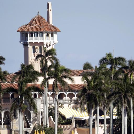 US-Präsident Trumps Anwesen in Florida, Mar-a-Lago.