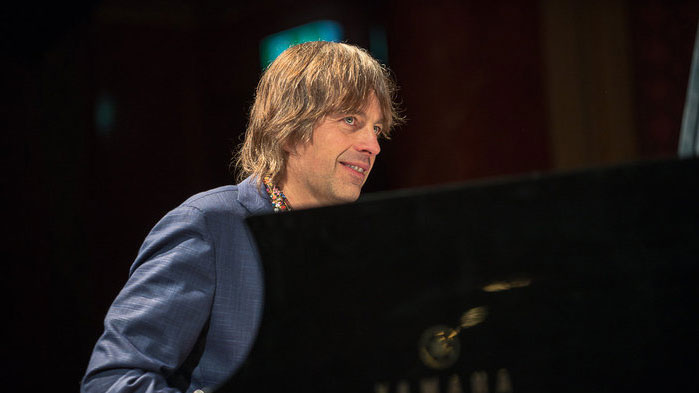 Der Pianist Jan Lundgren. Der Pianist Jan Lundgren.