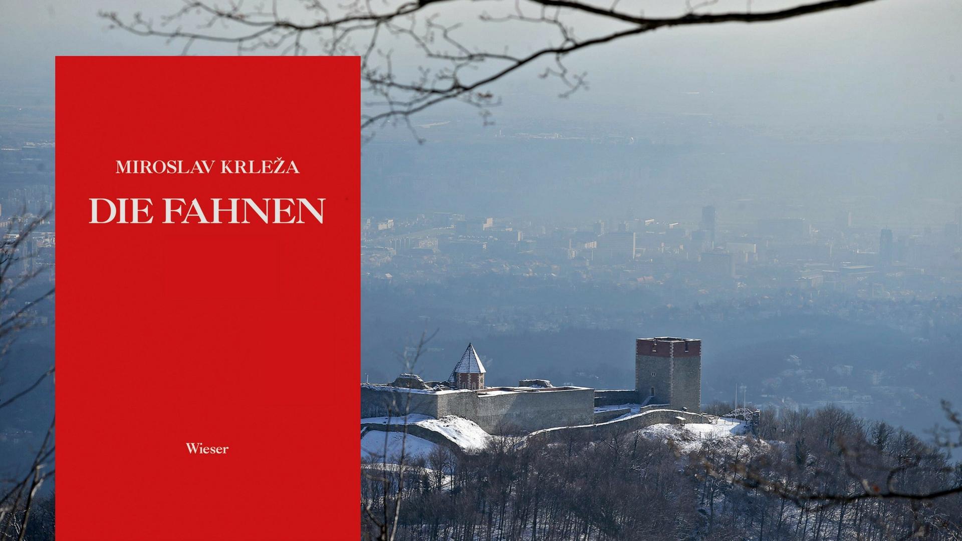 Buchcover: Miroslav Krleža: Die Fahnen Buchcover: Miroslav Krleža: Die Fahnen