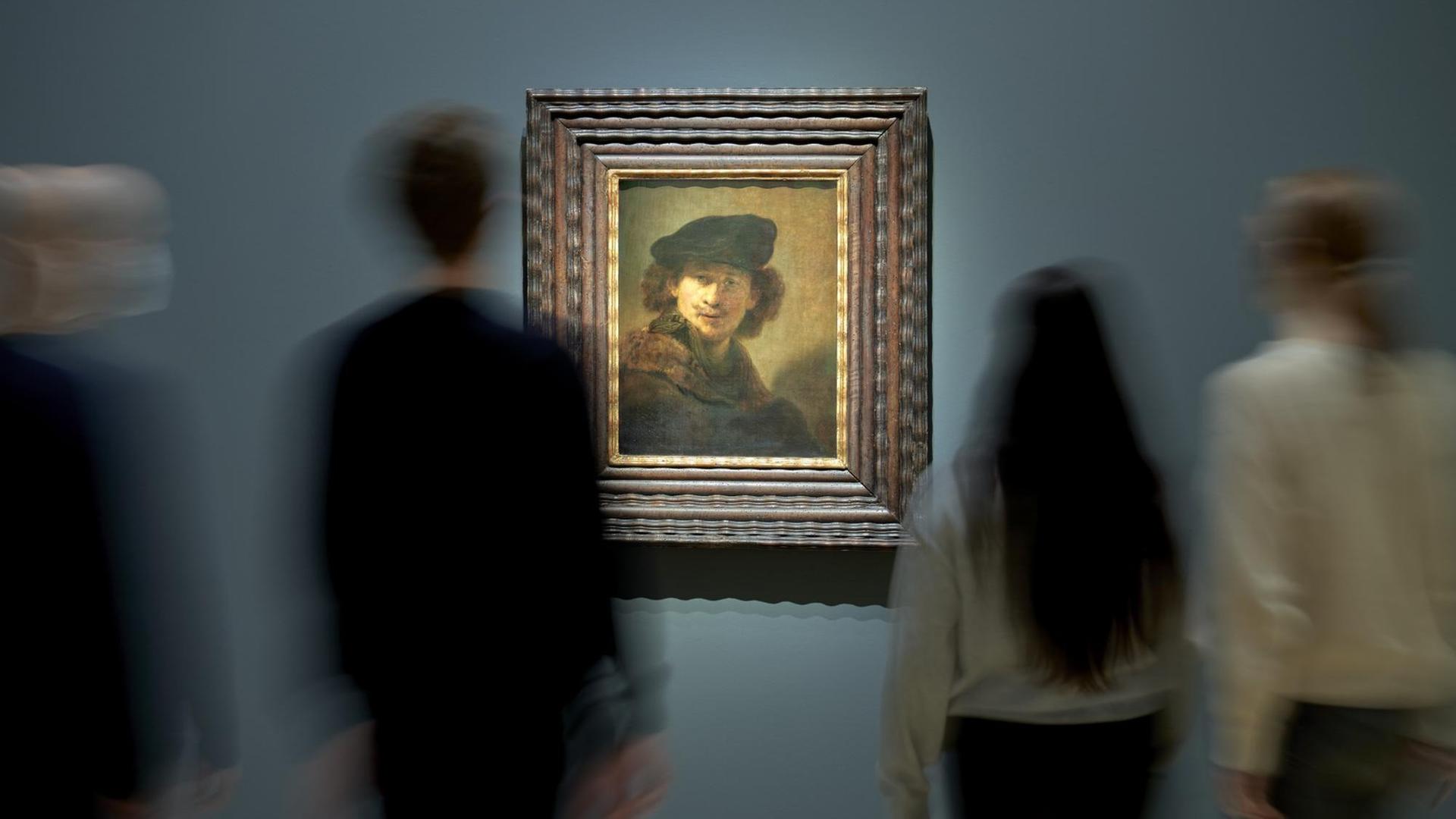 Ausstellungsansicht „Nennt mich Rembrandt! Durchbruch in Amsterdam“. Ausstellungsansicht „Nennt mich Rembrandt! Durchbruch in Amsterdam“.