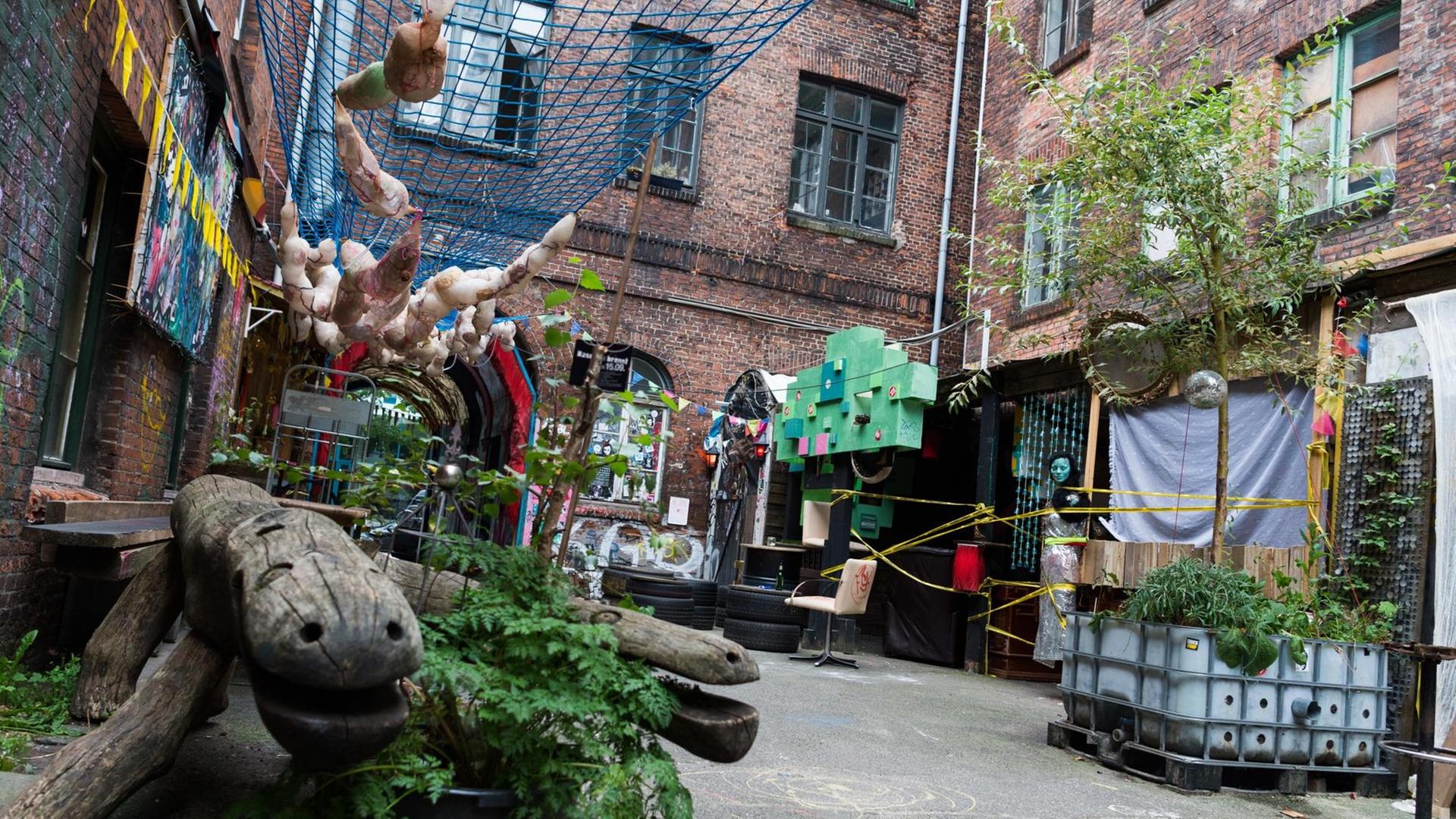 Die Schierspassage im Gängeviertel, Hamburg Die Schierspassage im Gängeviertel, Hamburg