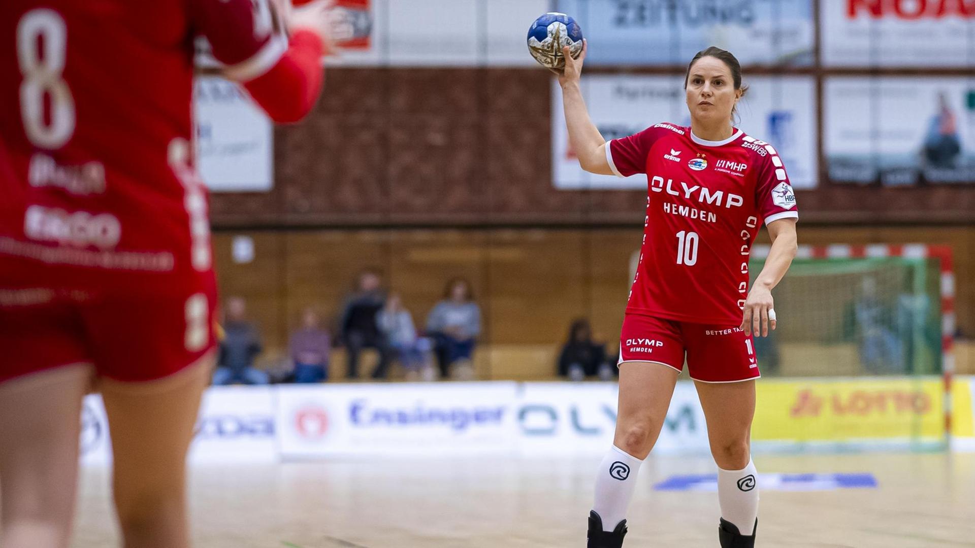 Anna Loerper spielt bei der SG Bietigheim Anna Loerper spielt bei der SG Bietigheim