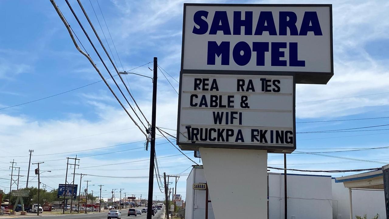 Das Sahara Motel in Odessa Das Sahara Motel in Odessa