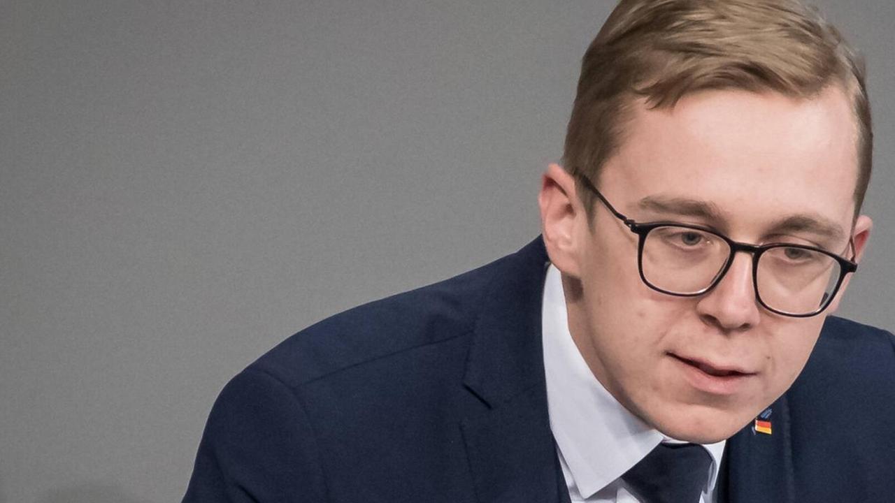 Der CDU-Bundestagsabgeordnete Philipp Amthor Der CDU-Bundestagsabgeordnete Philipp Amthor