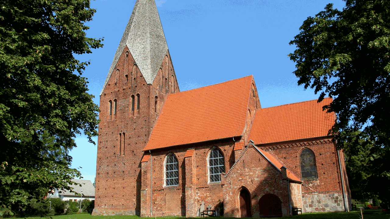 Die Dorfkirche Beidendorf (südlich von Wismar)