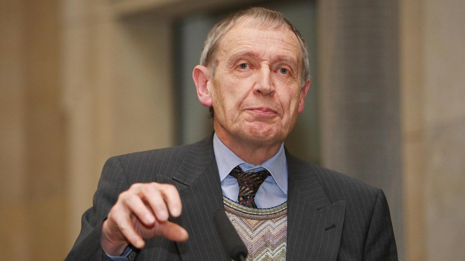 Der langjährige CDU-Europapolitiker Karl Lamers Der langjährige CDU-Europapolitiker Karl Lamers