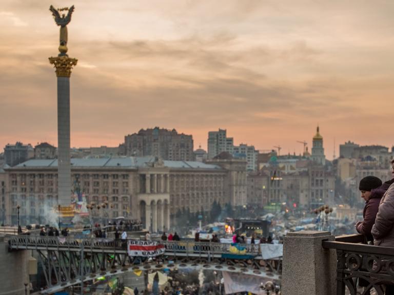 Maidan, Ukraine, Unabhängigkeitsplatz