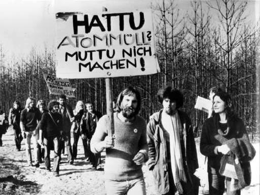 Anti-Akw-Demonstranten in Gorleben, 1977