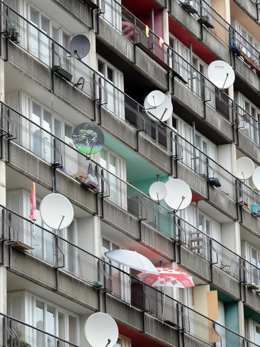 Plattenbau in Berlin