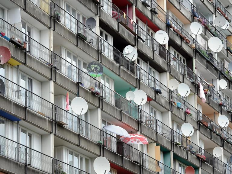 Plattenbau in Berlin