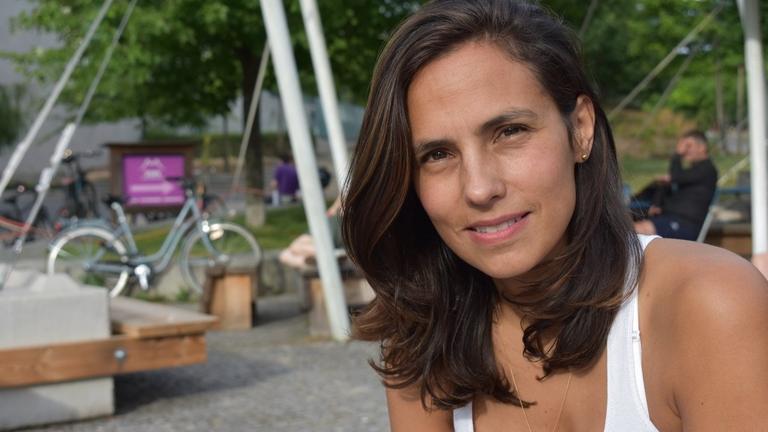 Die kolumbianische Autorin Helena Urán Bidegain. Die kolumbianische Autorin Helena Urán Bidegain.