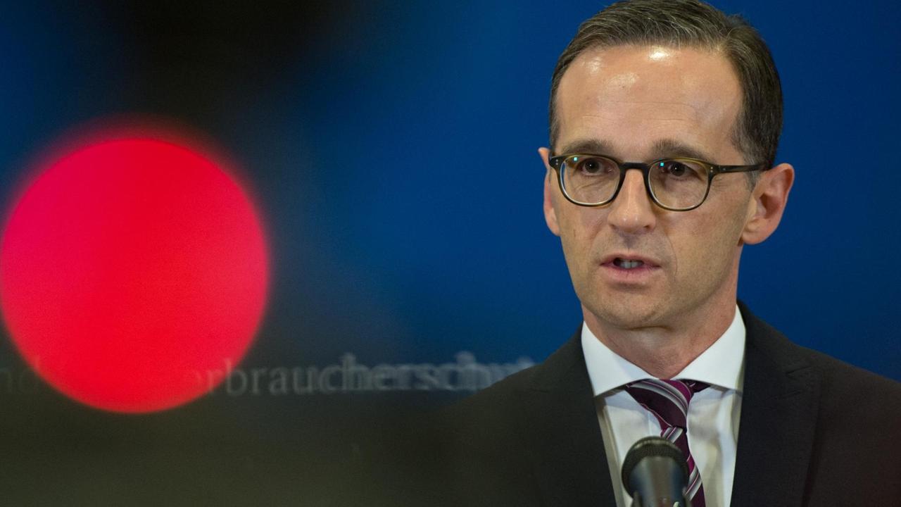 Bundesjustizmininster Heiko Maas Bundesjustizmininster Heiko Maas