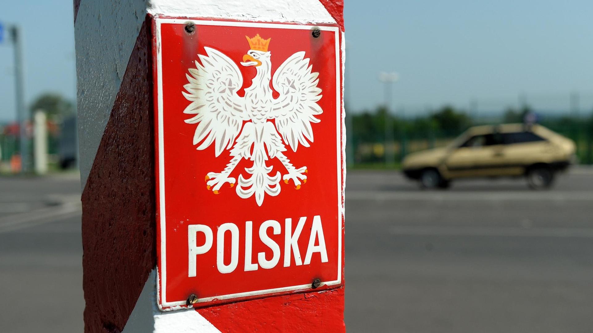 Grenze zwischen Polen und Unkraine